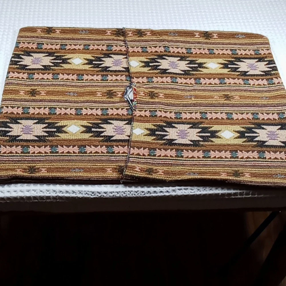 Vintage Home Run Set of Standard Tapestry Pillow Shams Made in USA Wild Horses
